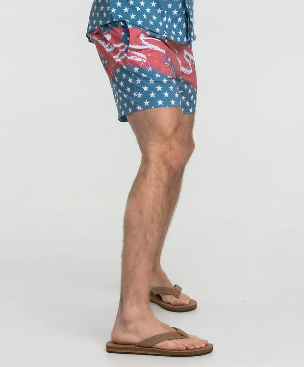 Southern Shirt Co - Blaze of Glory Swim Shorts