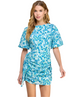 Emily Ruched & Ready Floral Mini Dress