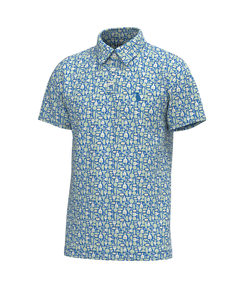 Local Boy - Dirty Myrtle Polo - Royal Margarita