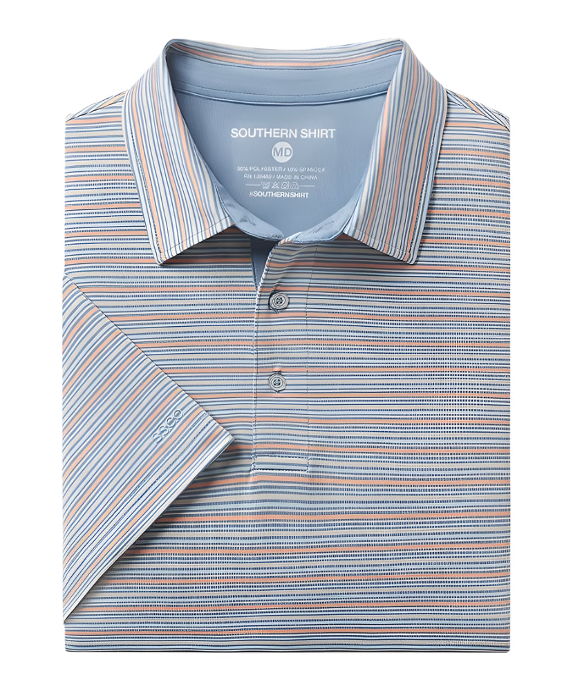 Southern Shirt Co - Sawgrass Stripe Polo
