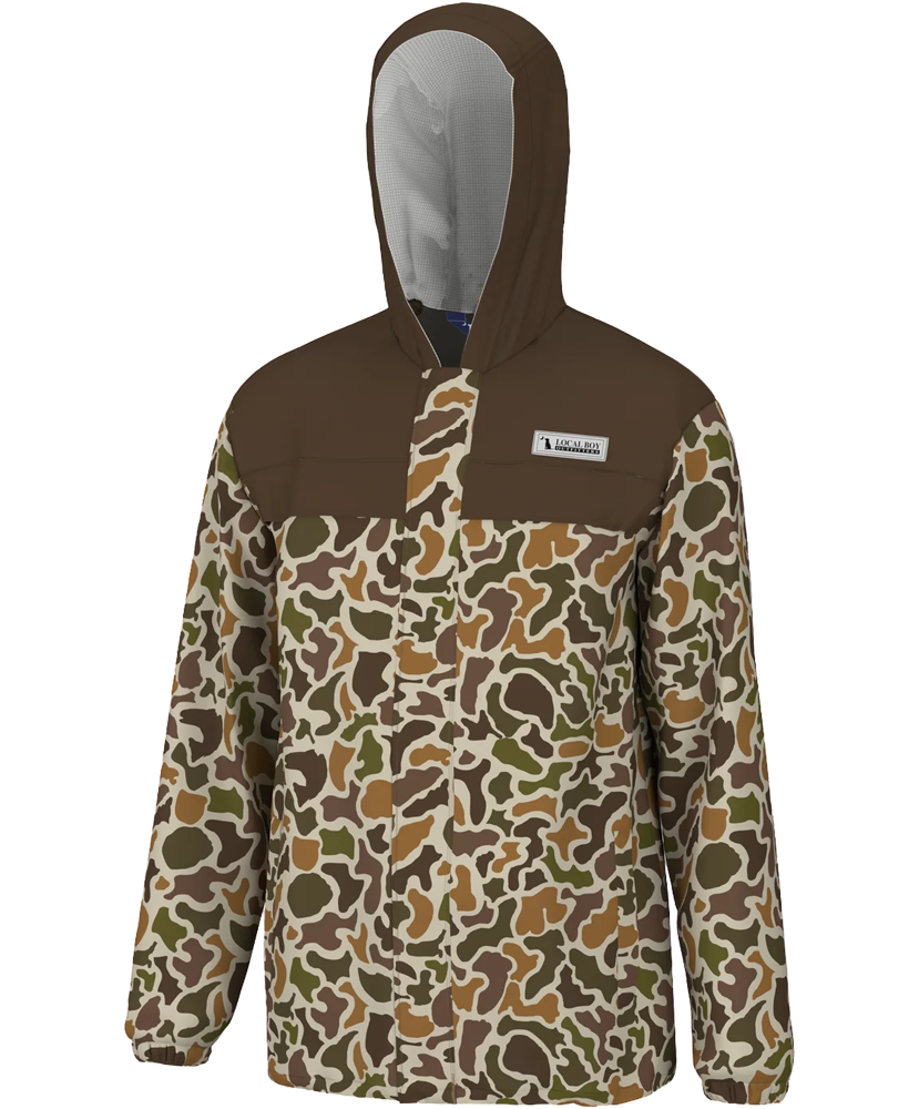 Local Boy - Two Toned Rain Jacket