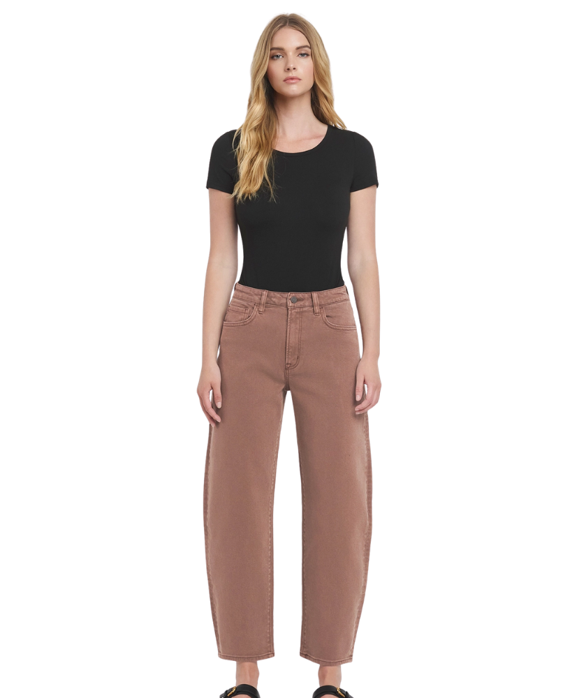 Gabby Super High Rise Slim Barrel Jeans