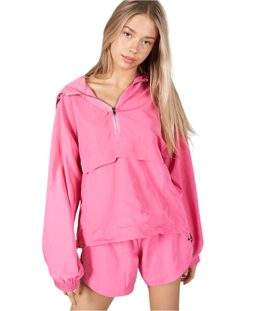 Henley Half Zipper Hoodie