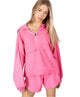Henley Half Zipper Hoodie