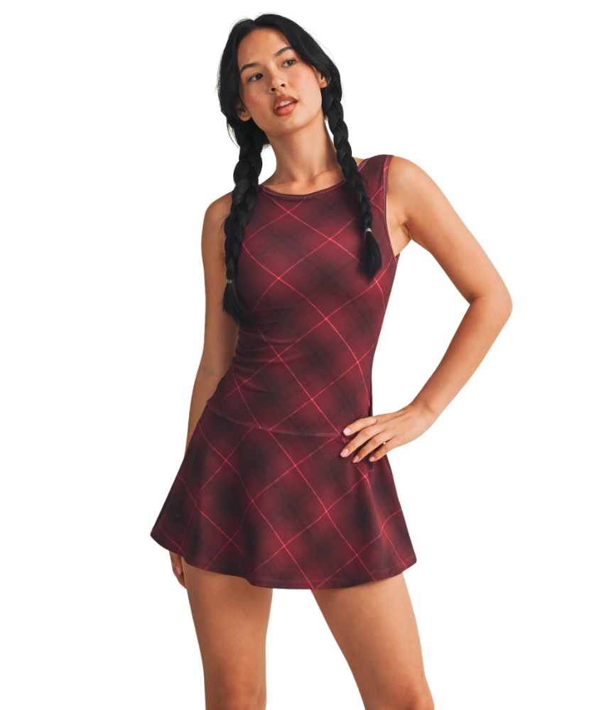 Penny Plaid Mini Dress