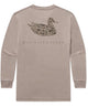 Southern Marsh - Youth Seawash LS Tee - Retro Duck Originals