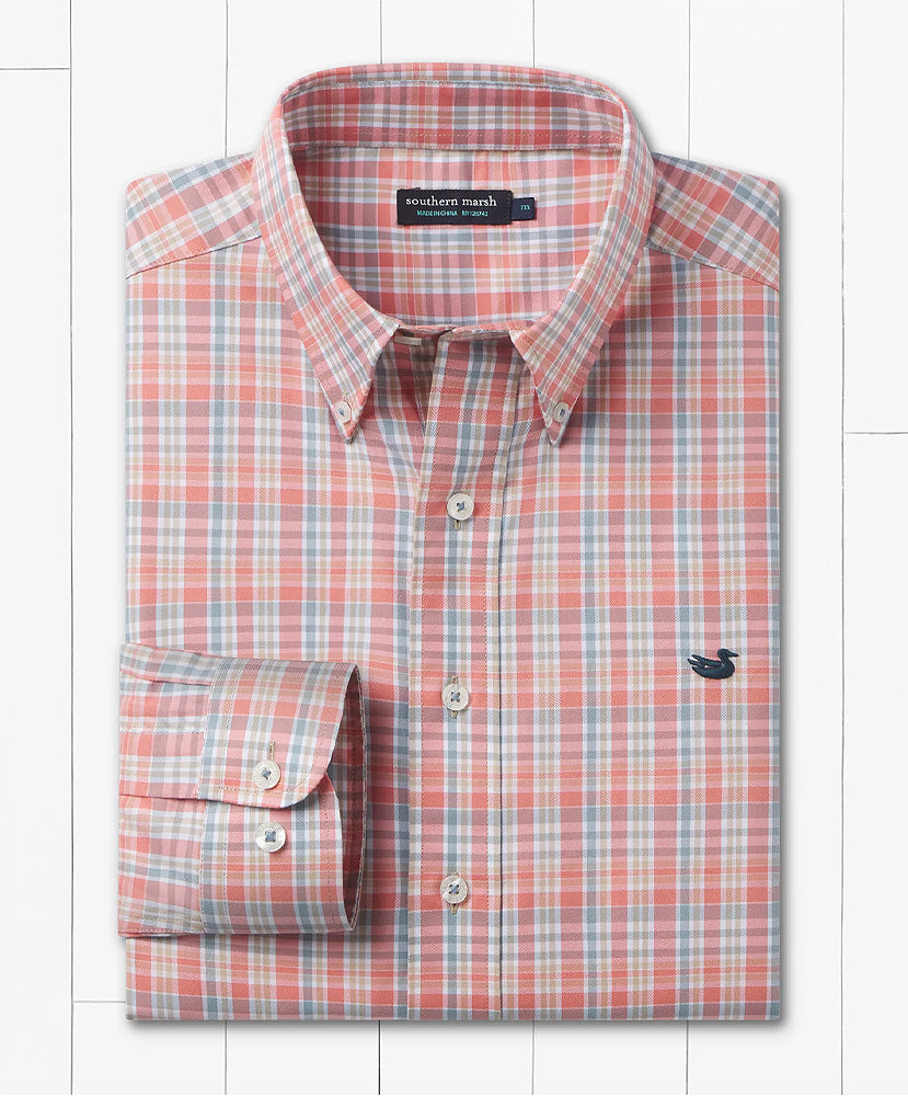 Southern Marsh - Hartsville Plaid Dress Shirt