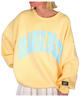 Lulu Mac - Orange Beach Puff Crewneck