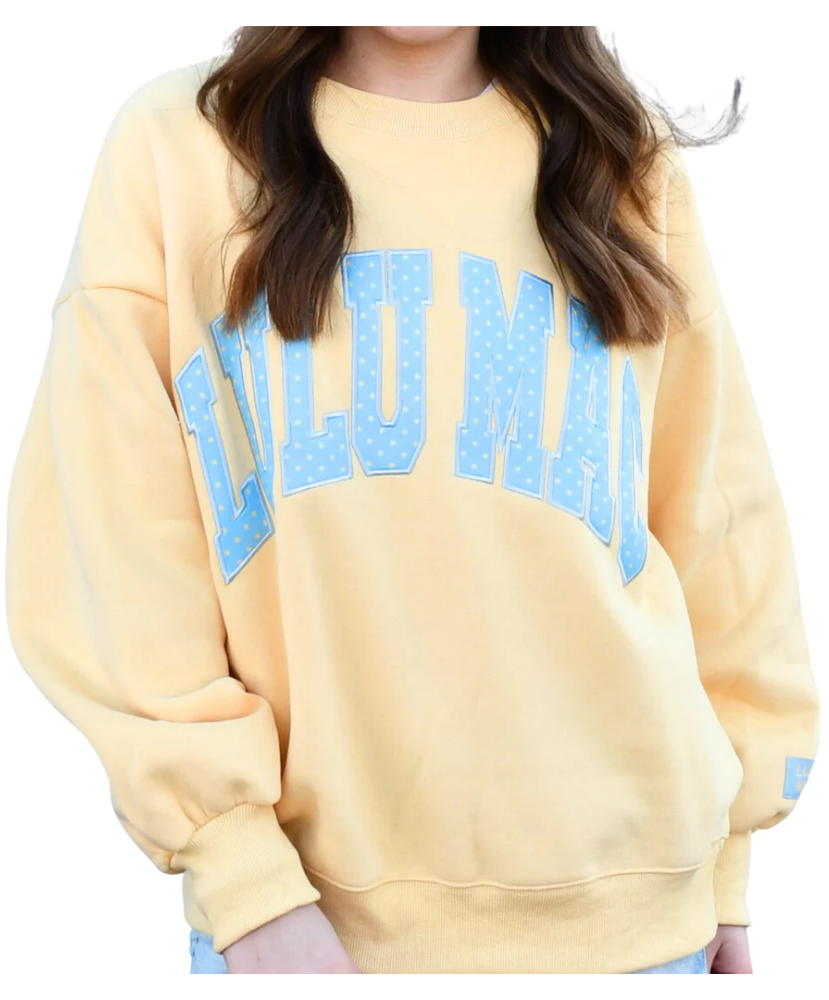 LULU MAC - Polka Dot Sweatshirt