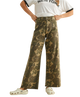 Caroline Camouflage Print Stretch Pants