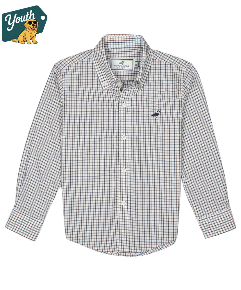 Properly Tied - Youth Seasonal Sportshirt LS