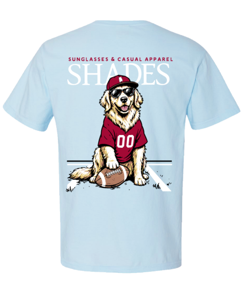 Shades - Alabama Pigskin Pup Tee