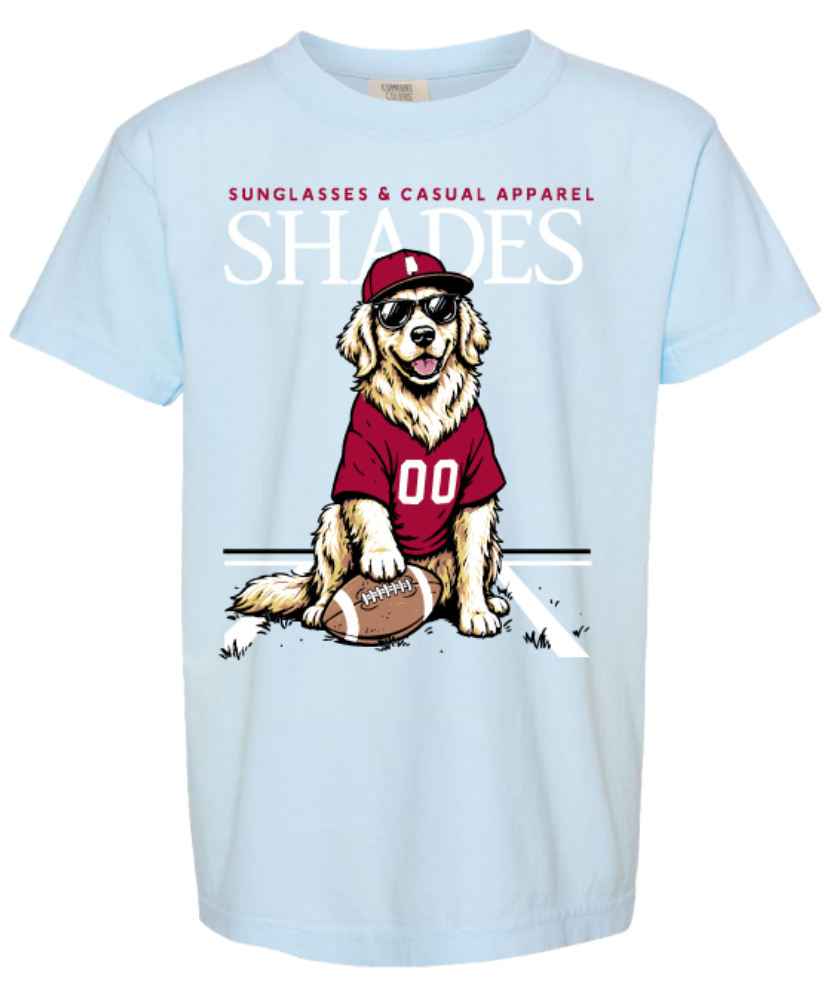 Shades - Youth Alabama Pigskin Pup Tee