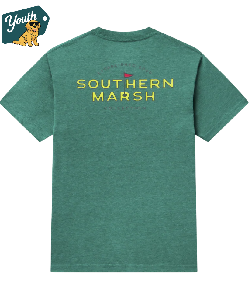 Southern Marsh - Youth Seawash Tee - Branding - Flagstick
