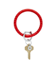 Leather Big O Key Ring