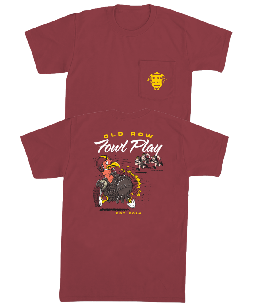 Old Row - Fowl Play Pocket Tee