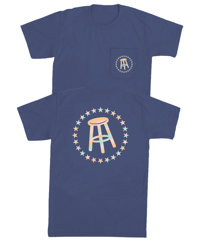 Barstool Sports - Stools & Stars Pocket Tee