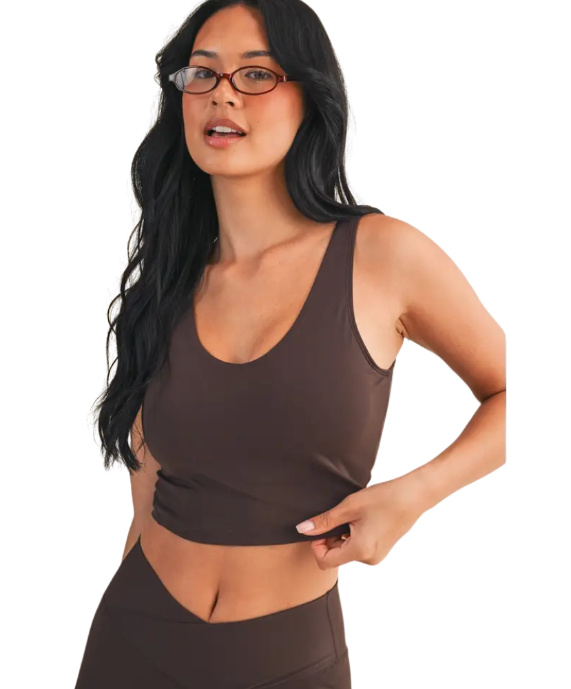 Ali Aligned Crop Tank