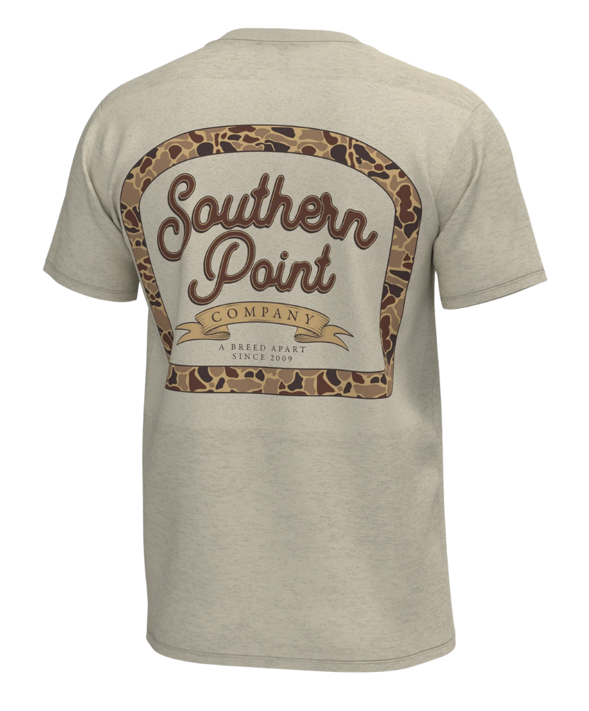 Southern Point - Camo Badge Tee