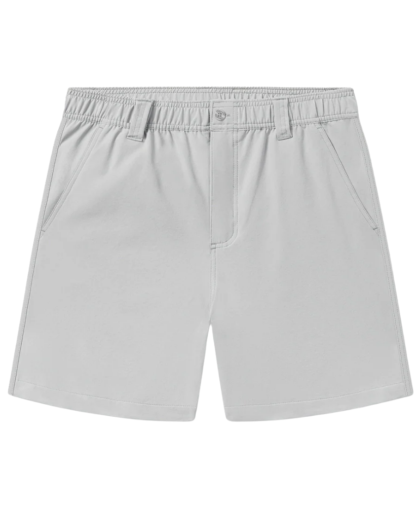 Light gray shorts on a white background