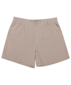 Cobblestone Khaki everyday shorts on a white background