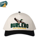 Youth Cap with 'Burlebo Outdoors' logo and duck design on a white background