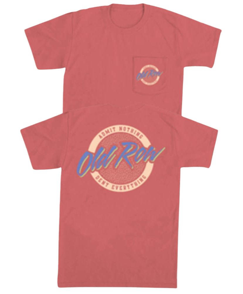 Old Row - Circle Logo Pocket Tee