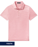 Southern Marsh - Youth Flyline Performance Polo - Oysters & Lemons