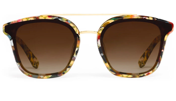 NEW KREWE Sunglasses Coliseum Nylon Black Crystal 24K ALL NEW: COLISEUM NYLON | KREWE main image 2