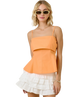 Penny Poplin Fit and Flare Tank