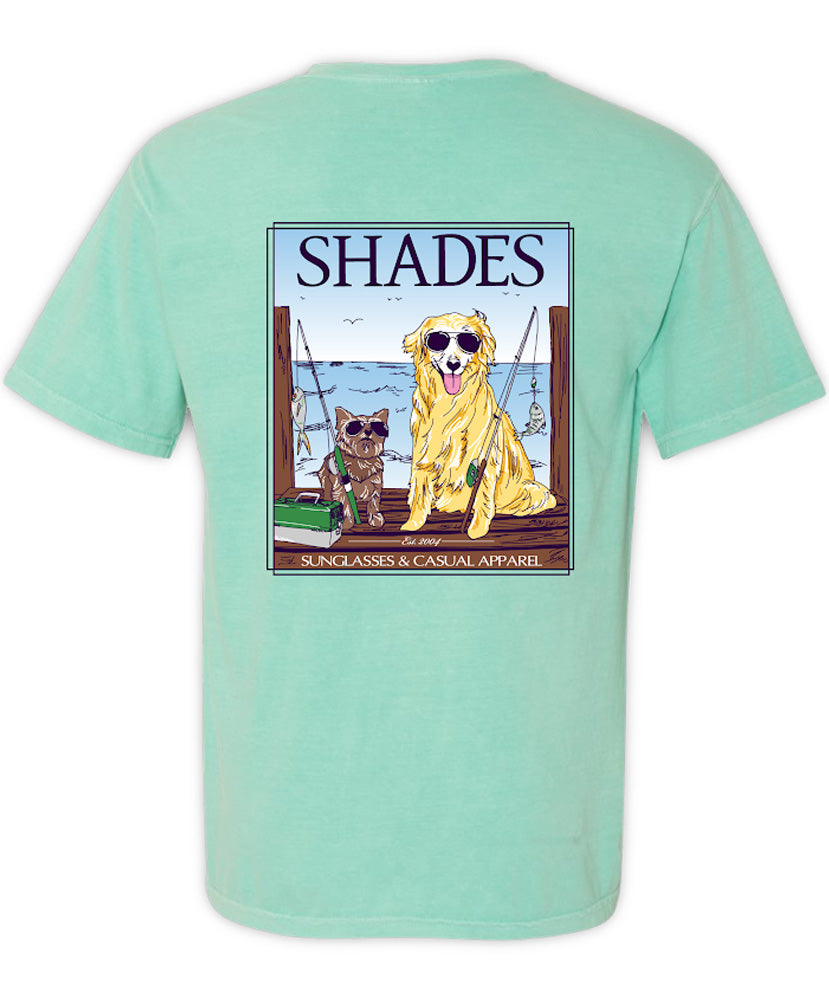 Shades - Dogs on the Dock Tee
