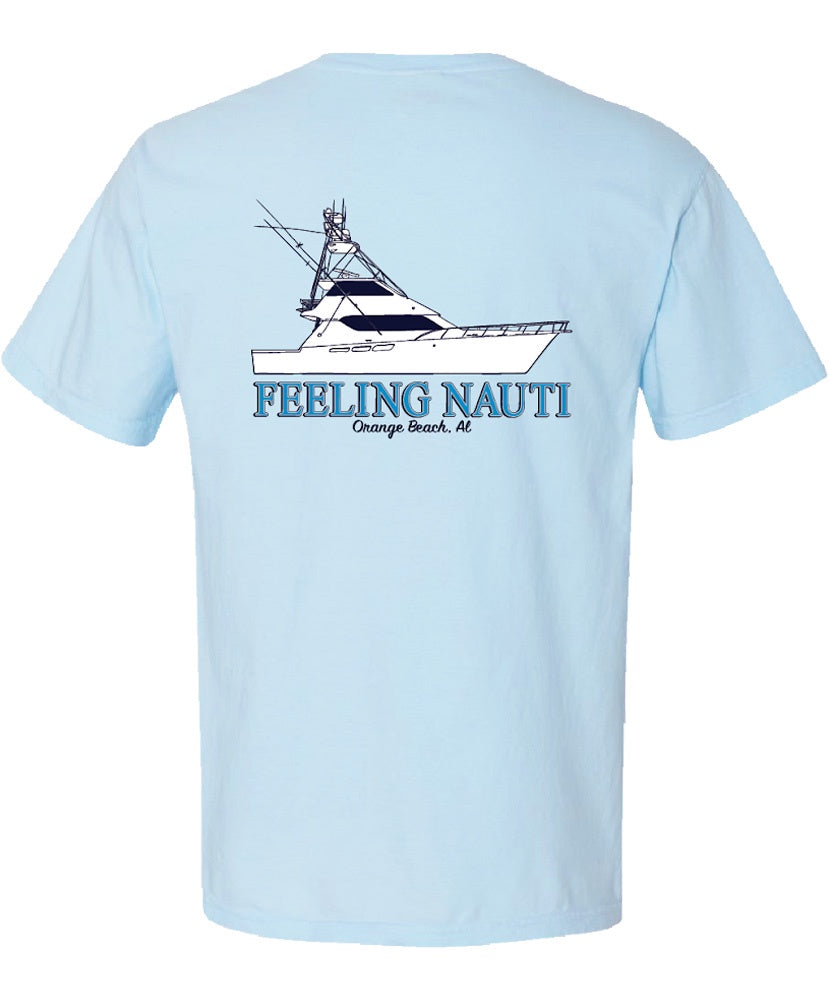 Feeling Nauti - Boat Pocket Tee