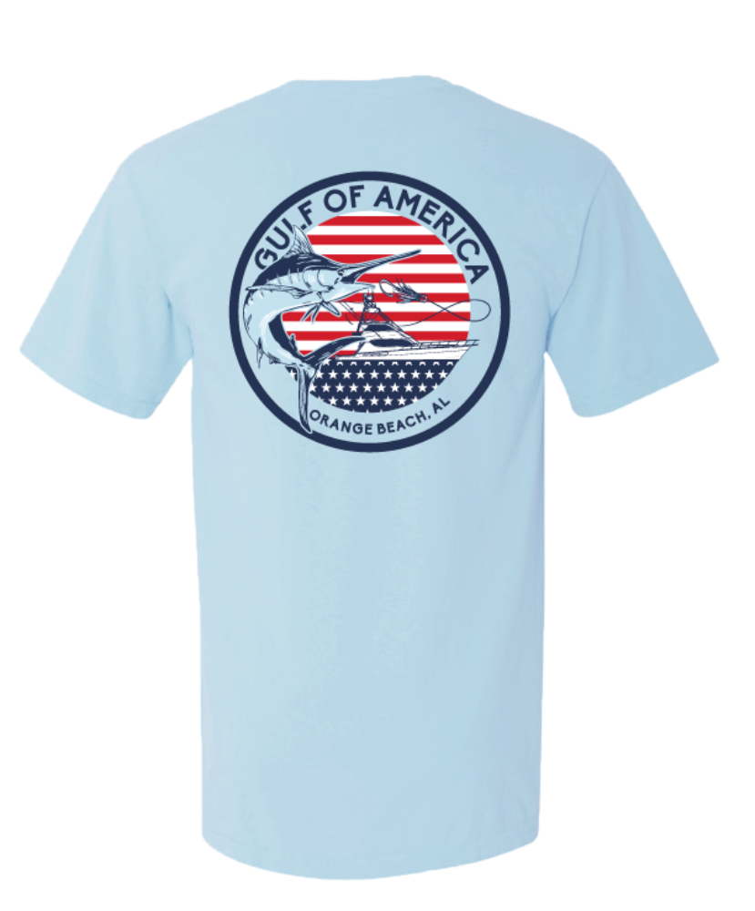 Gulf of America Marlin Circle Tee