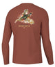 Southern Point - Splatter Series Pheasant Long Sleeve Tee
