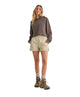 Out Of Office Oversized Crop Hoodie