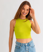 Go-To Cropped Tank