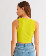 Go-To Cropped Tank