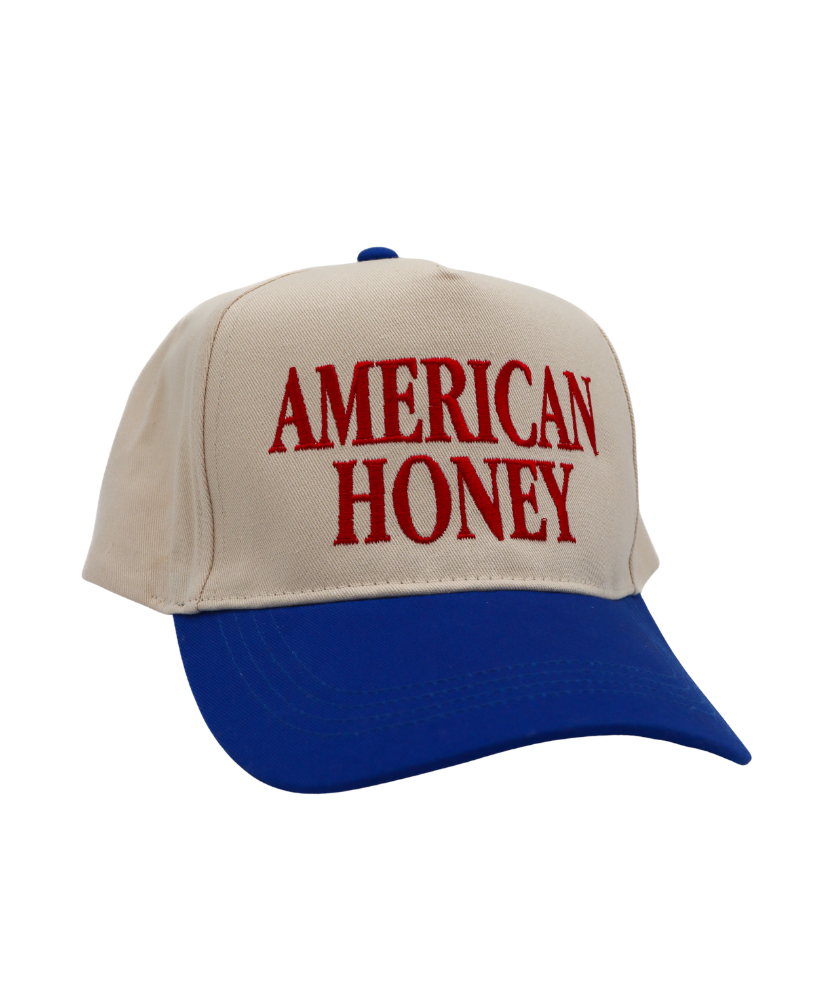 American Honey Two Tone Embroidered Trucker Hat