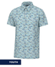 Local Boy - Youth Dirty Myrtle Cool Oak Camo Polo