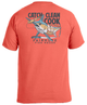Fairhope Fish - Catch Clean Cook Sword T-Shirt