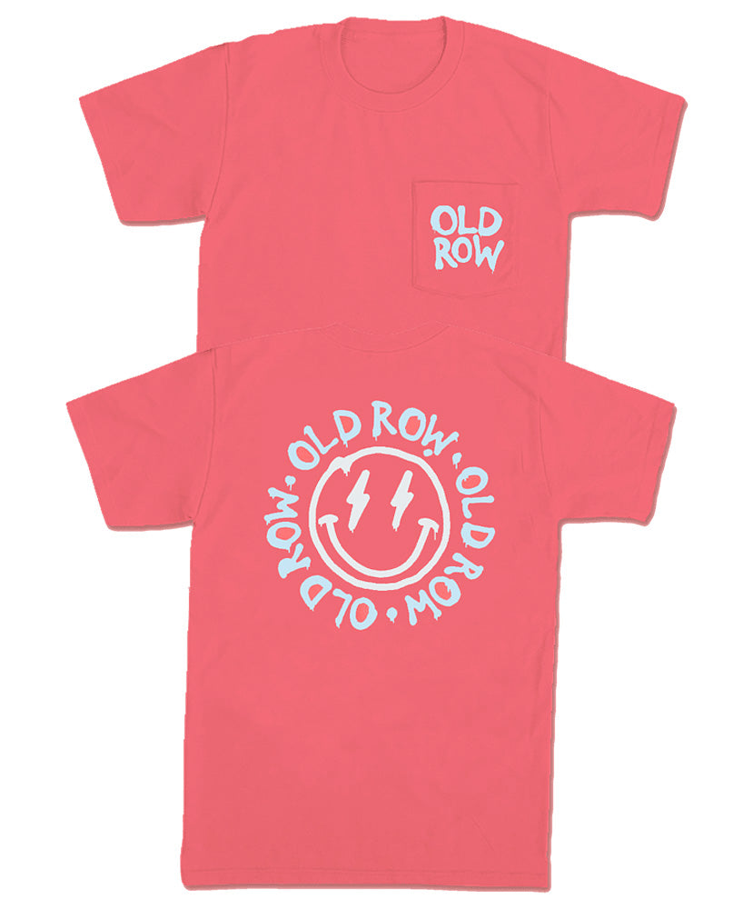 Old Row - Smiley Face 2.0 Pocket Tee
