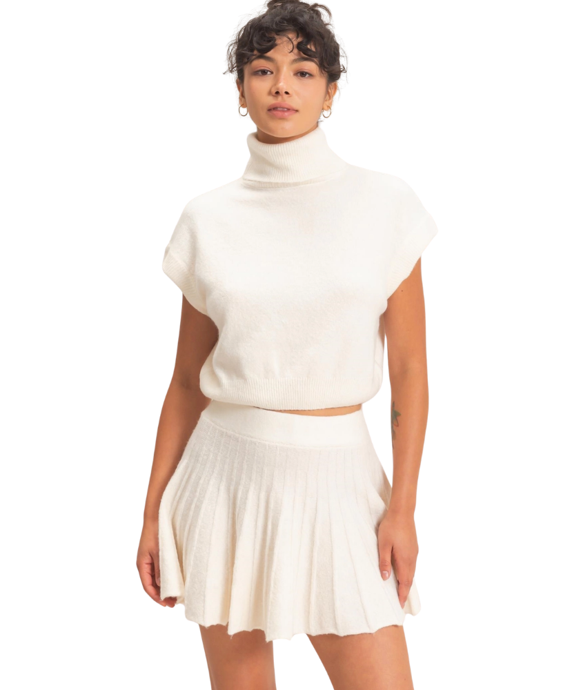 Sunday Latte Sweater Skirt Set