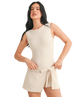 Blakeley Sleeveless Wrap Tie Front Dress