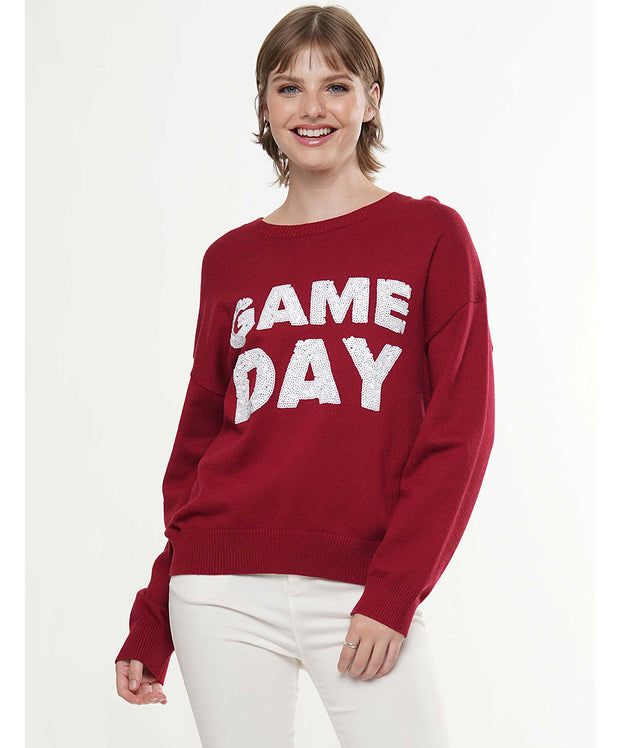 Game Day Sequin Sweater