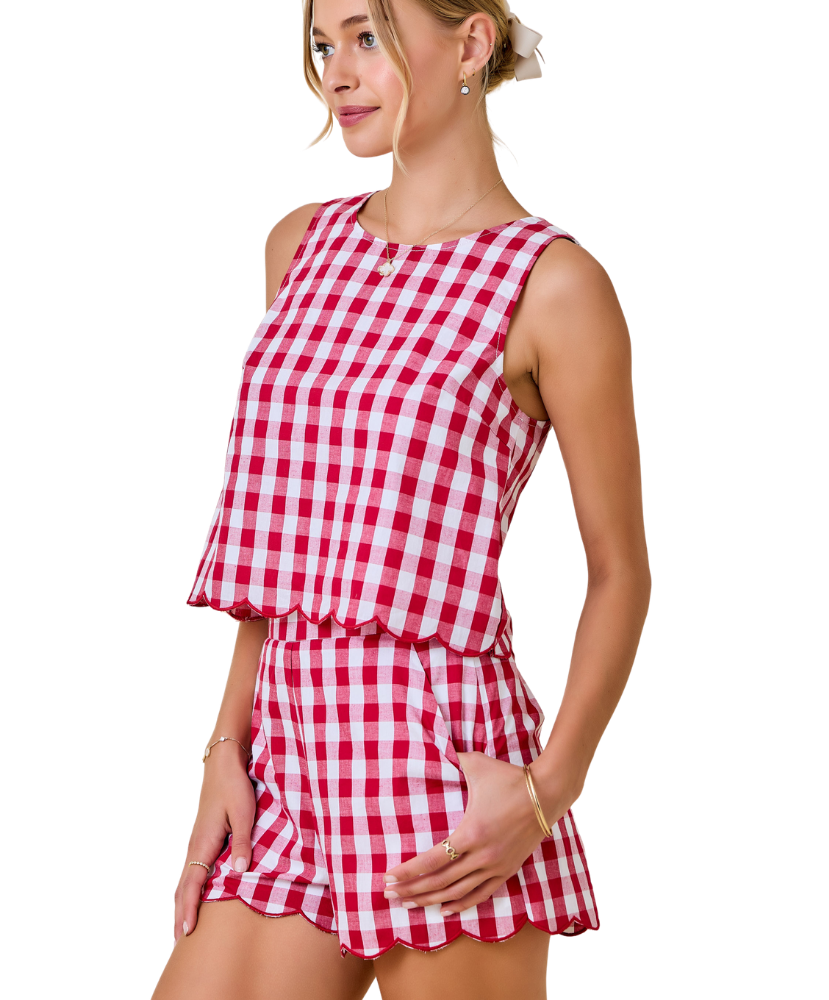 Courtney Gingham Shorts