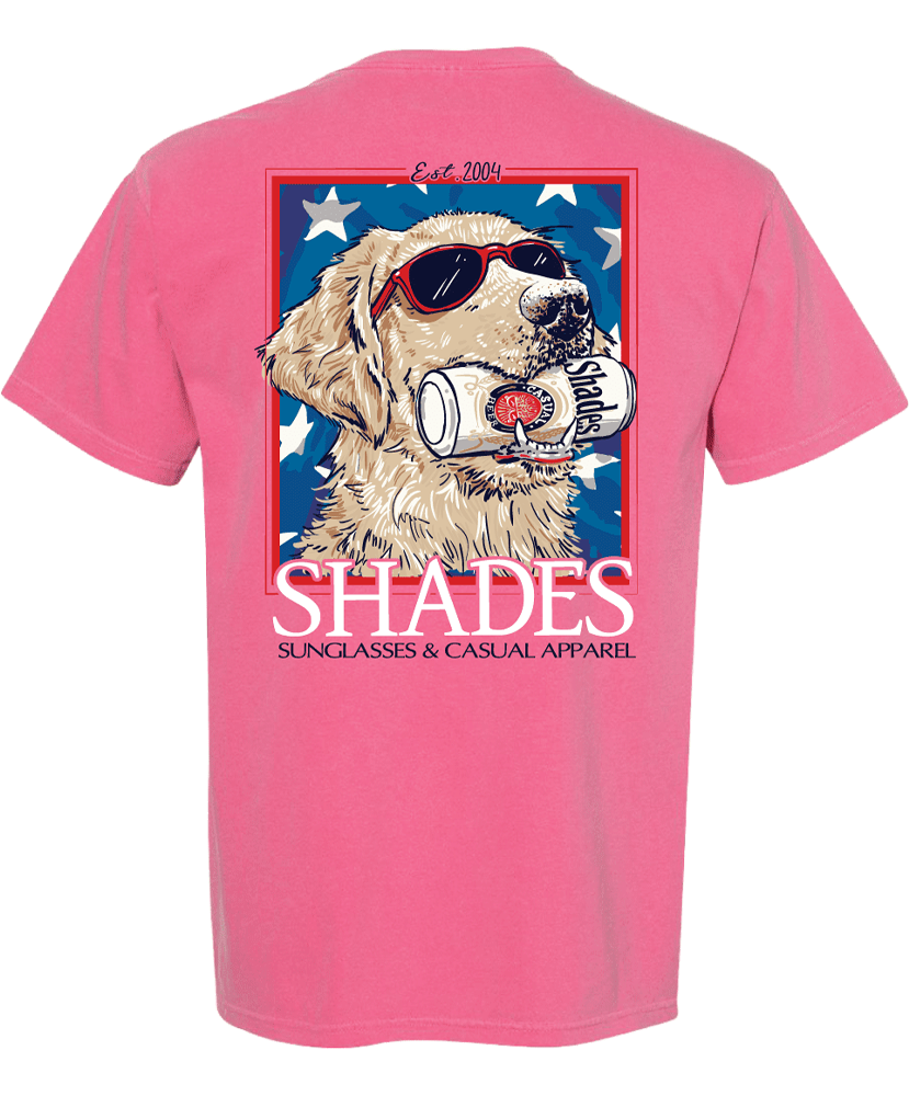 Shades - All American Pup Tee