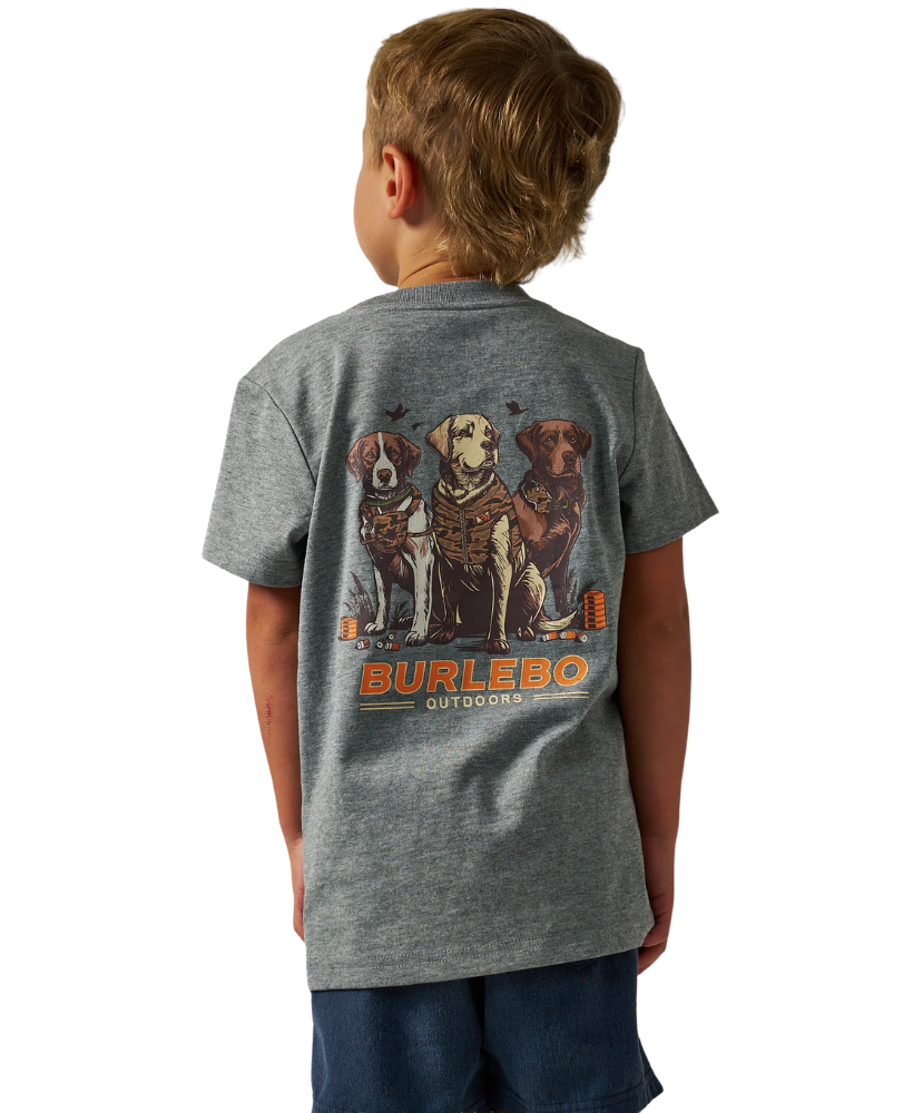 Burlebo - Youth Camo Duck Dogs Tee