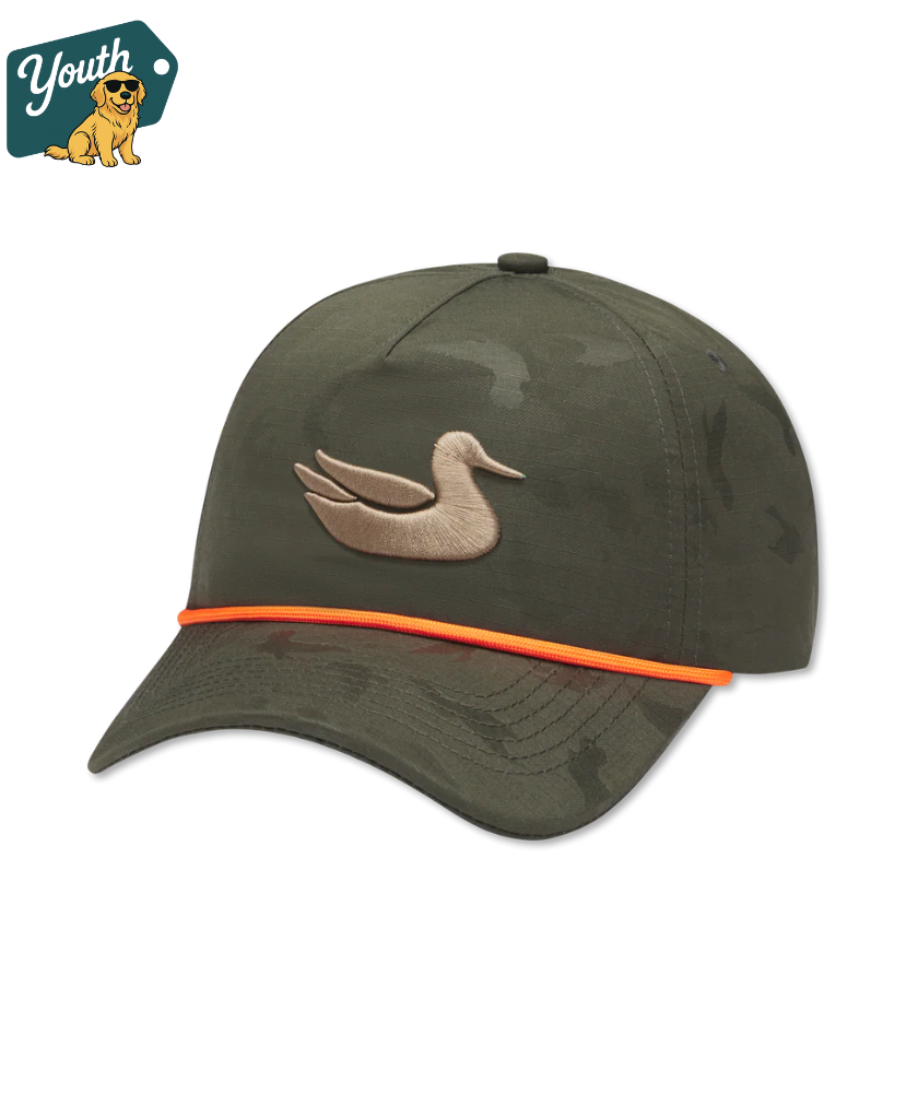Southern Marsh - Youth Sabine Rope Hat - Duck Camo