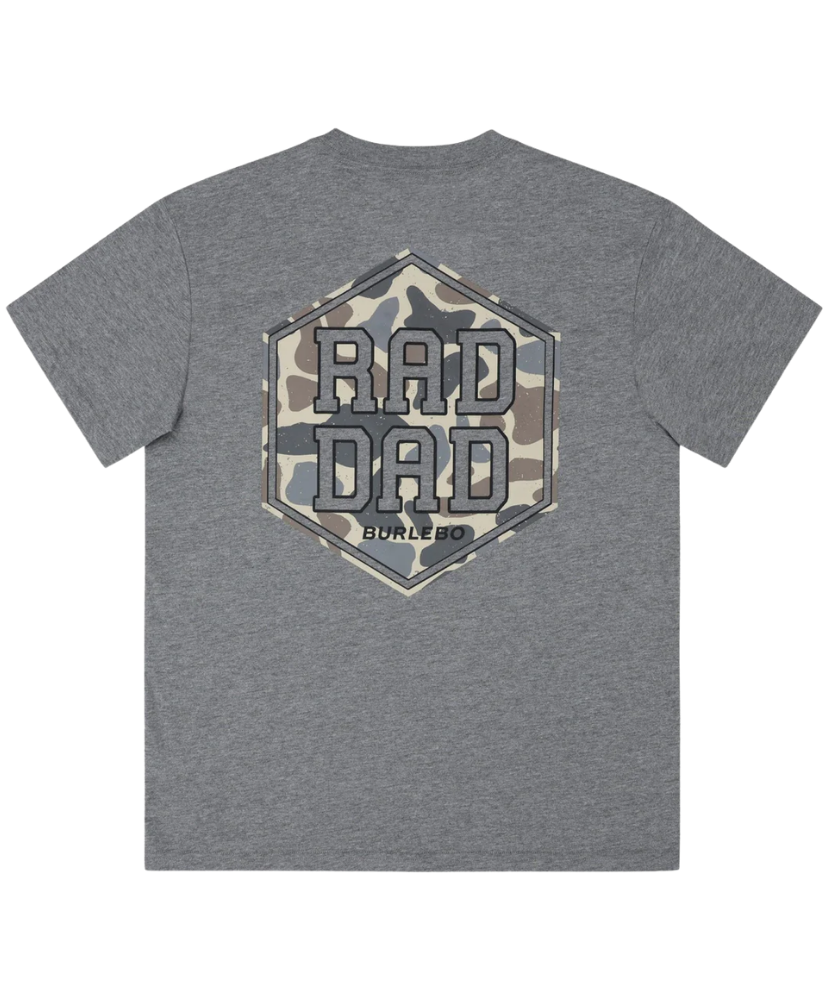 Burlebo - Rad Dad Deer Camo Tee