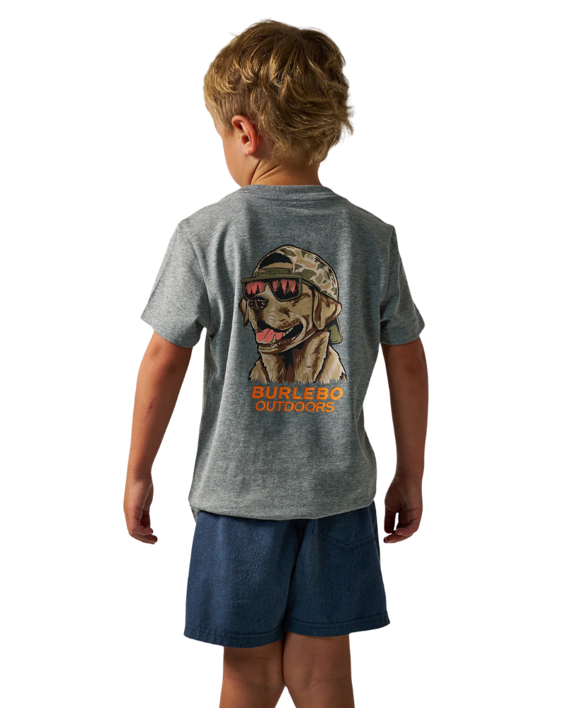 Burlebo - Youth Mallard Camo Dog Tee